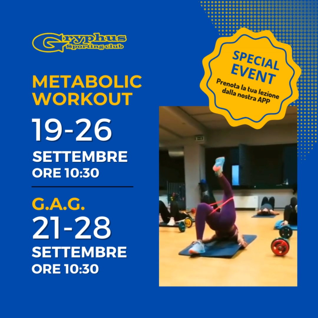 Fitness Special Event...settembre 2023